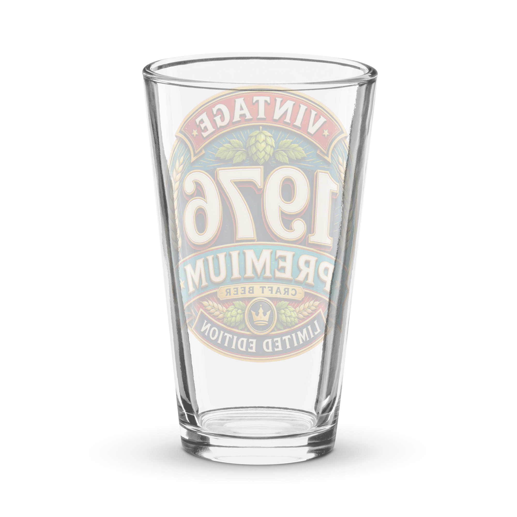 1976 Beer Glass Birthday Gift For Someone Born in 1976