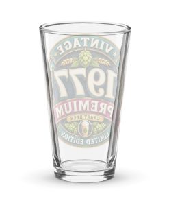 1977 Beer Glass Birthday Gift For Someone Born in 1977