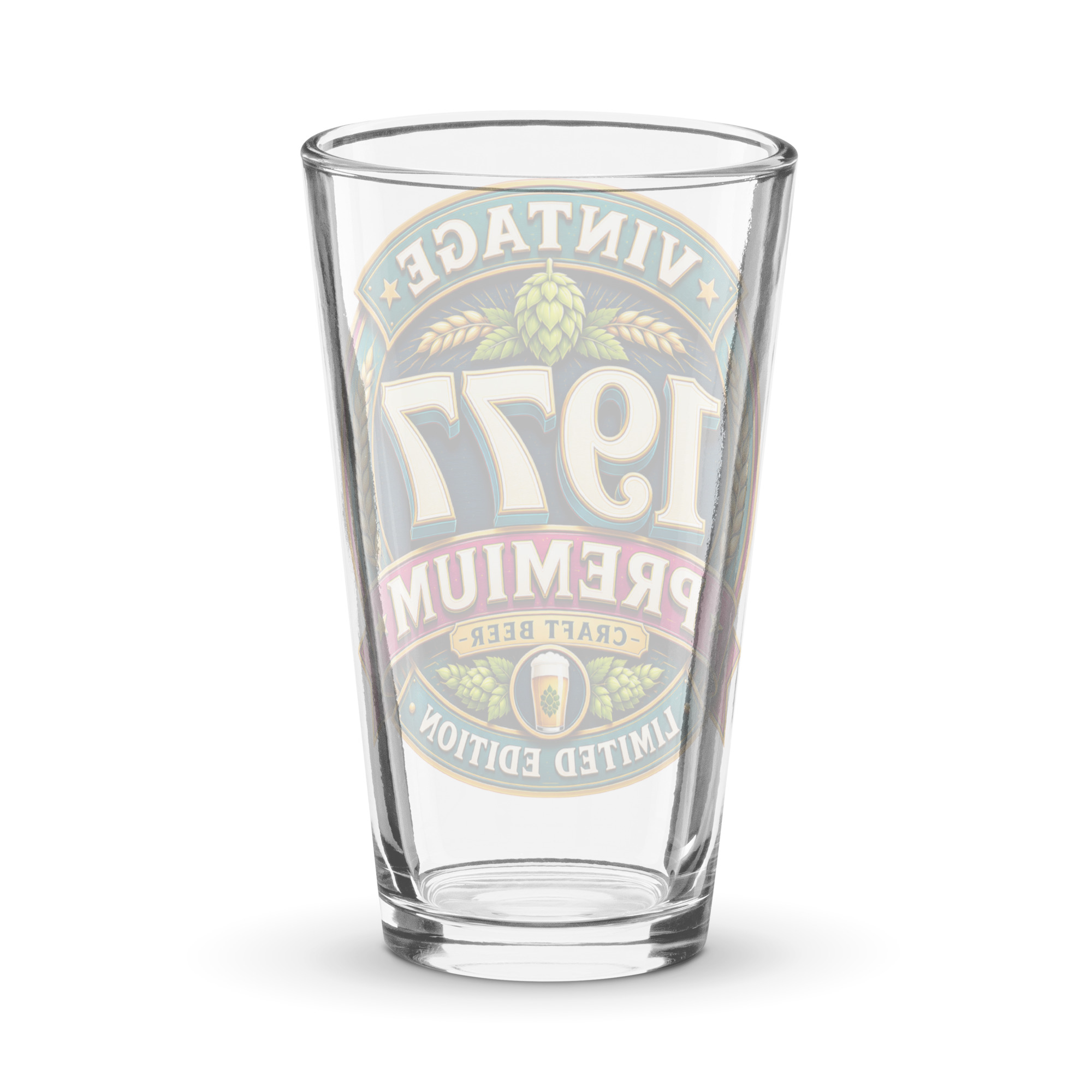1977 Beer Glass Birthday Gift For Someone Born in 1977