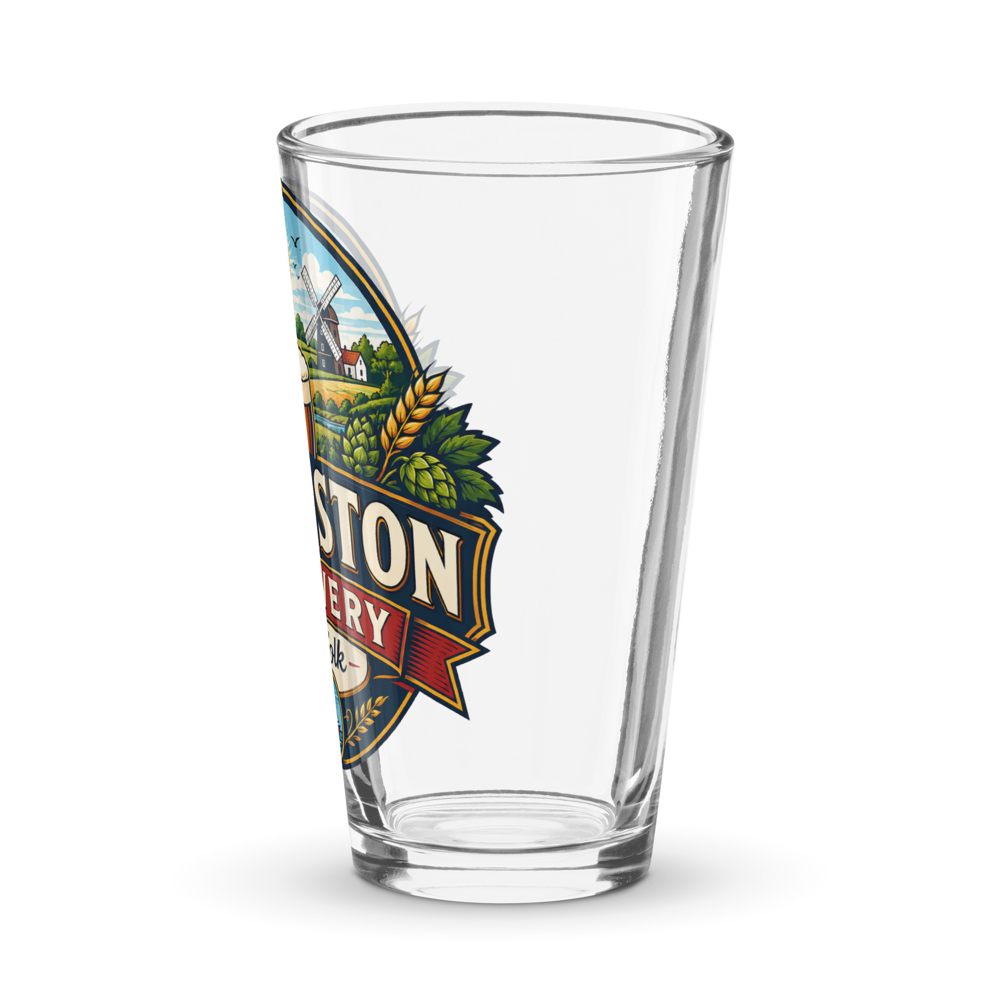 Thurston Brewery Suffolk Pint Glass