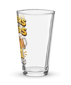 21st Birthday Beer Glass Cheers & Beers To 21 Years