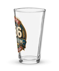1986 Beer Glass Birthday Gift For Someone Born in 1986
