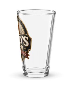 Dad’s Beer Glass The Man The Myth The Legend Pint Glass