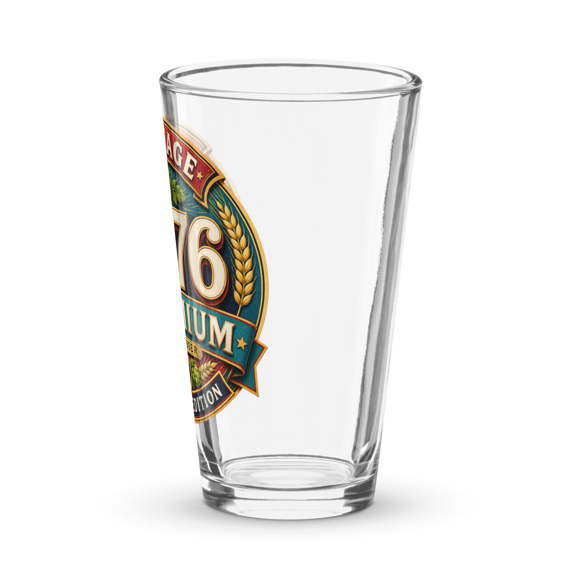 1976 Beer Glass Birthday Gift For Someone Born in 1976