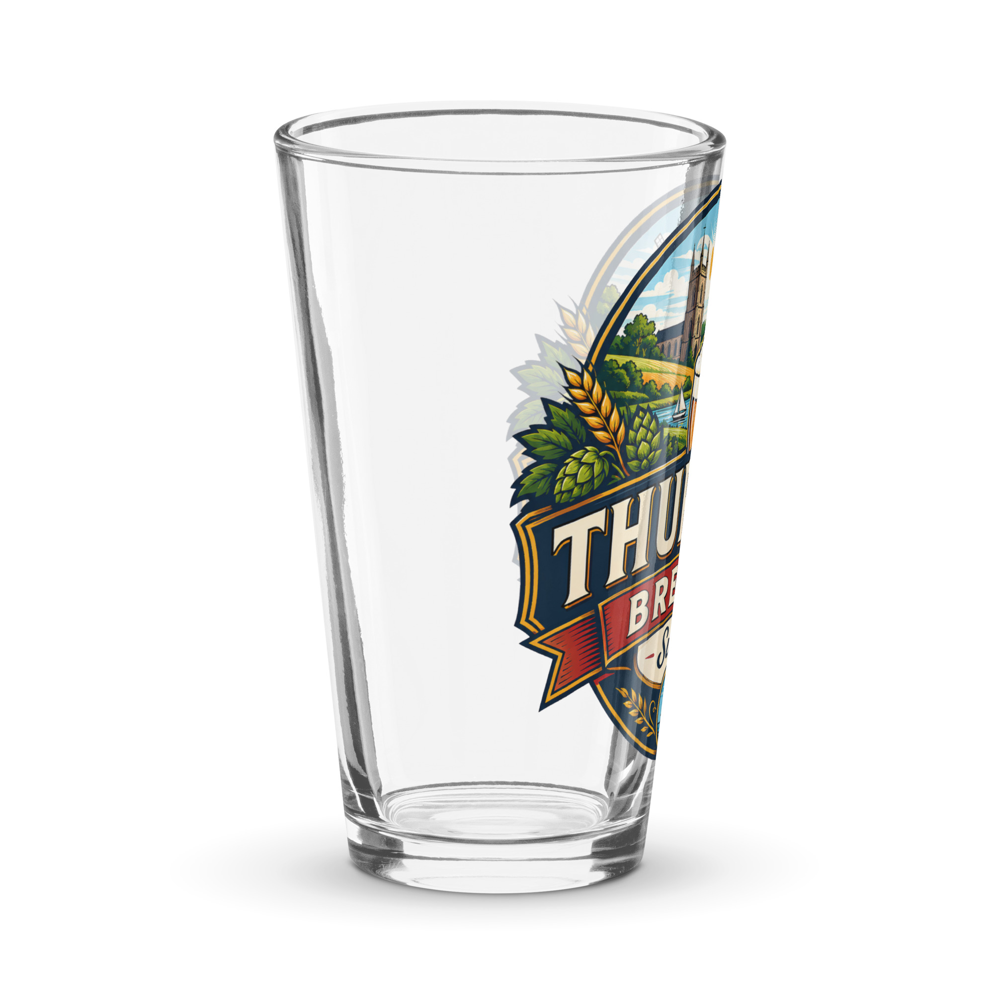 Thurston Brewery Suffolk Pint Glass