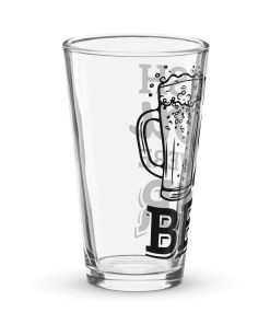 Wish You Were Beer – Shaker Pint Glass