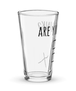 Are You Drunk Yes No – Funny Shaker Pint Glass