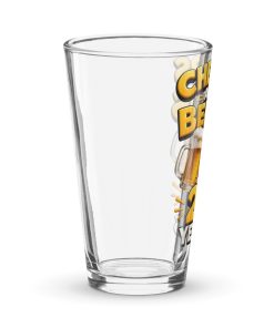21st Birthday Beer Glass Cheers & Beers To 21 Years