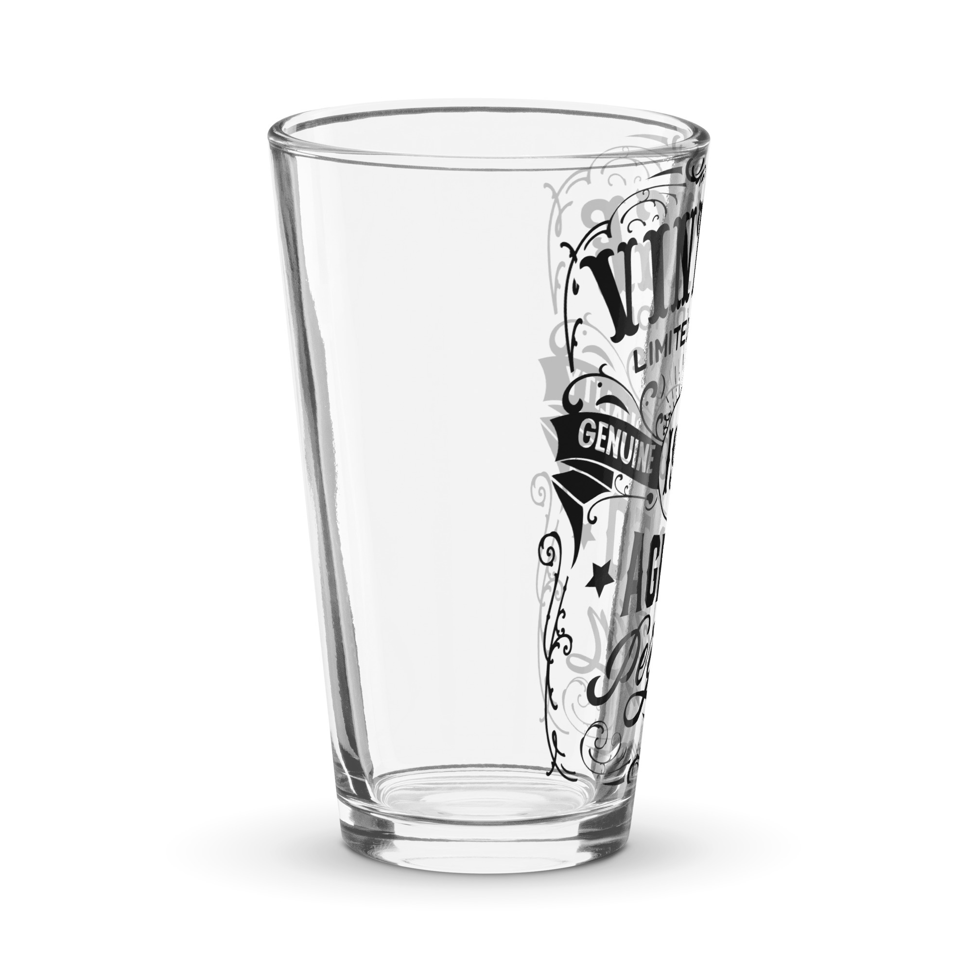 Vintage Limited Edition 1986 Beer Glass 1986 Born Year Gifts