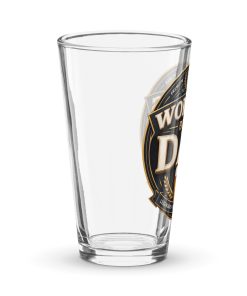 World’s Best Dad Beer Glass Gift For Dads Pint Glass