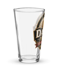 Dad’s Beer Glass The Man The Myth The Legend Pint Glass