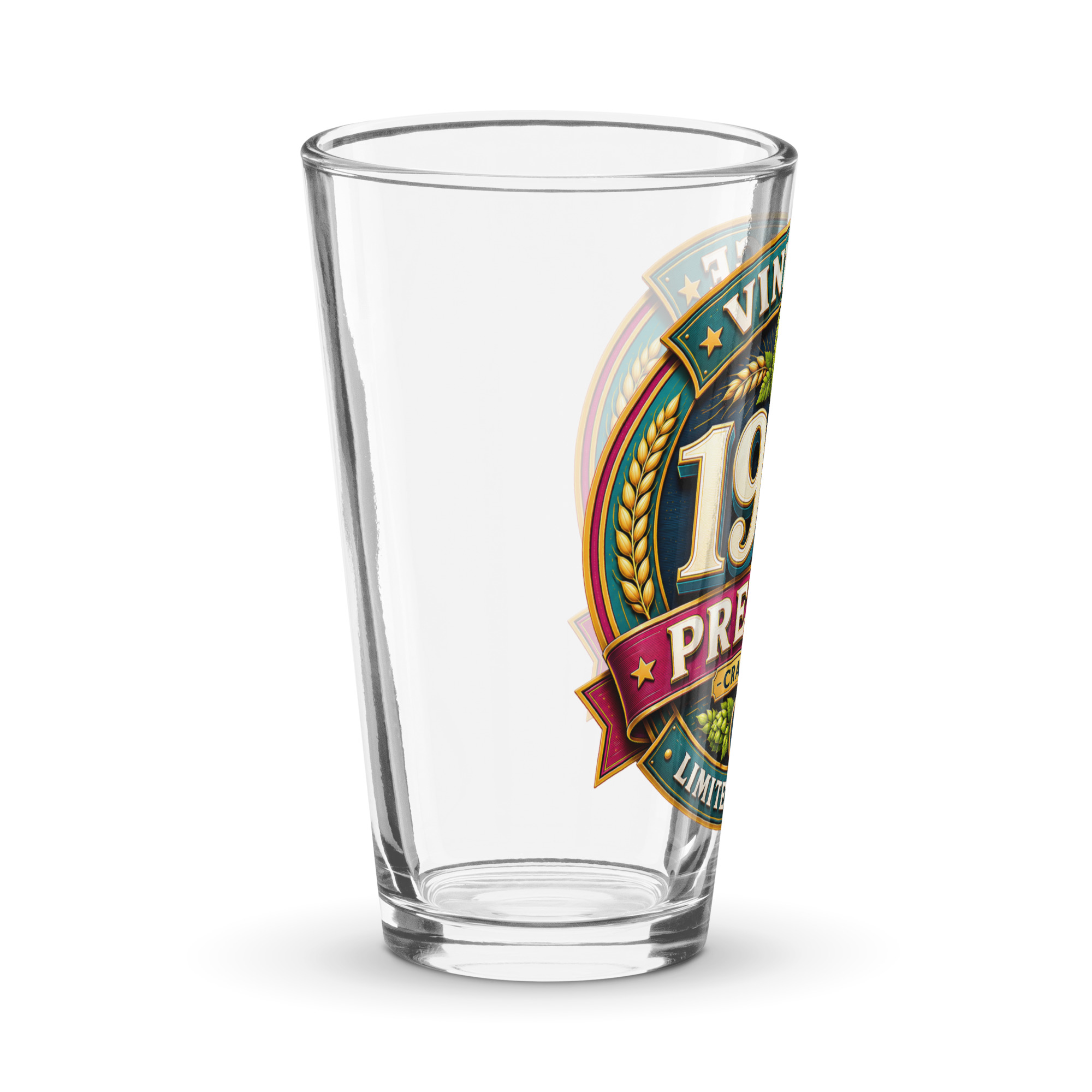 1977 Beer Glass Birthday Gift For Someone Born in 1977