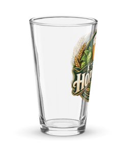 Eternal Hoptimist Beer Glass Funny Gift Pint Glass