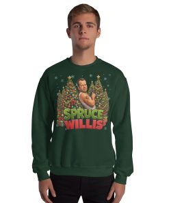 Spruce Willis Funny Die Hard Christmas Jumpers