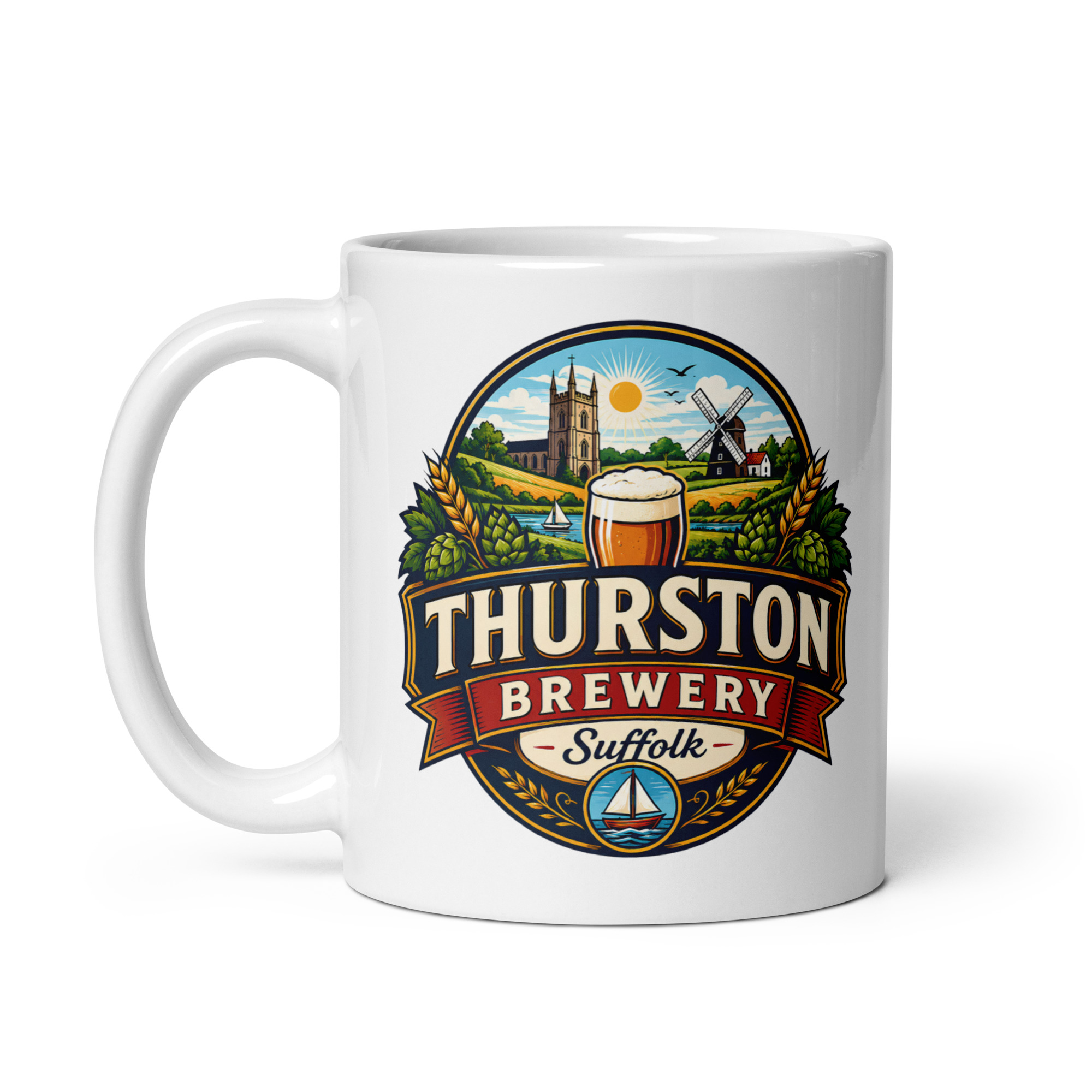 Thurston Suffolk Brewery Mug – Gift for Thurston Suffolk