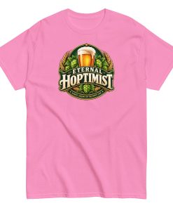 Beer T-Shirt Funny Eternal Hoptimist Tshirts