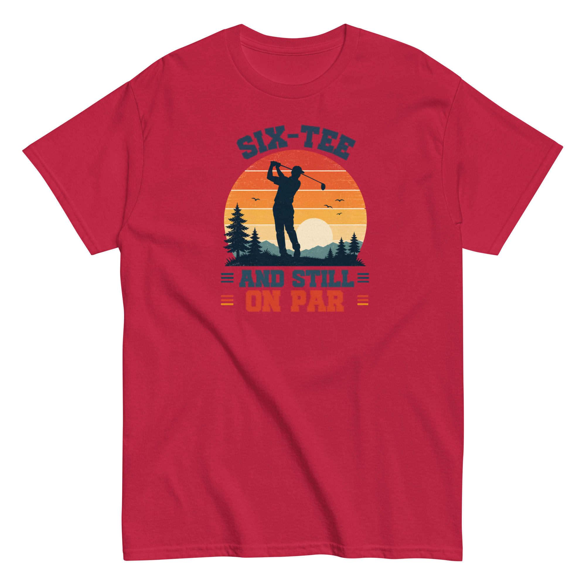 Golf 60th Birthday Gift T-shirt 60 And Still On Par