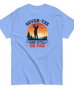 Golf 70th Birthday Gift T-shirt 70 And Still On Par