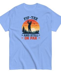 Golf 50th Birthday Gift T-shirt 50 And Still On Par