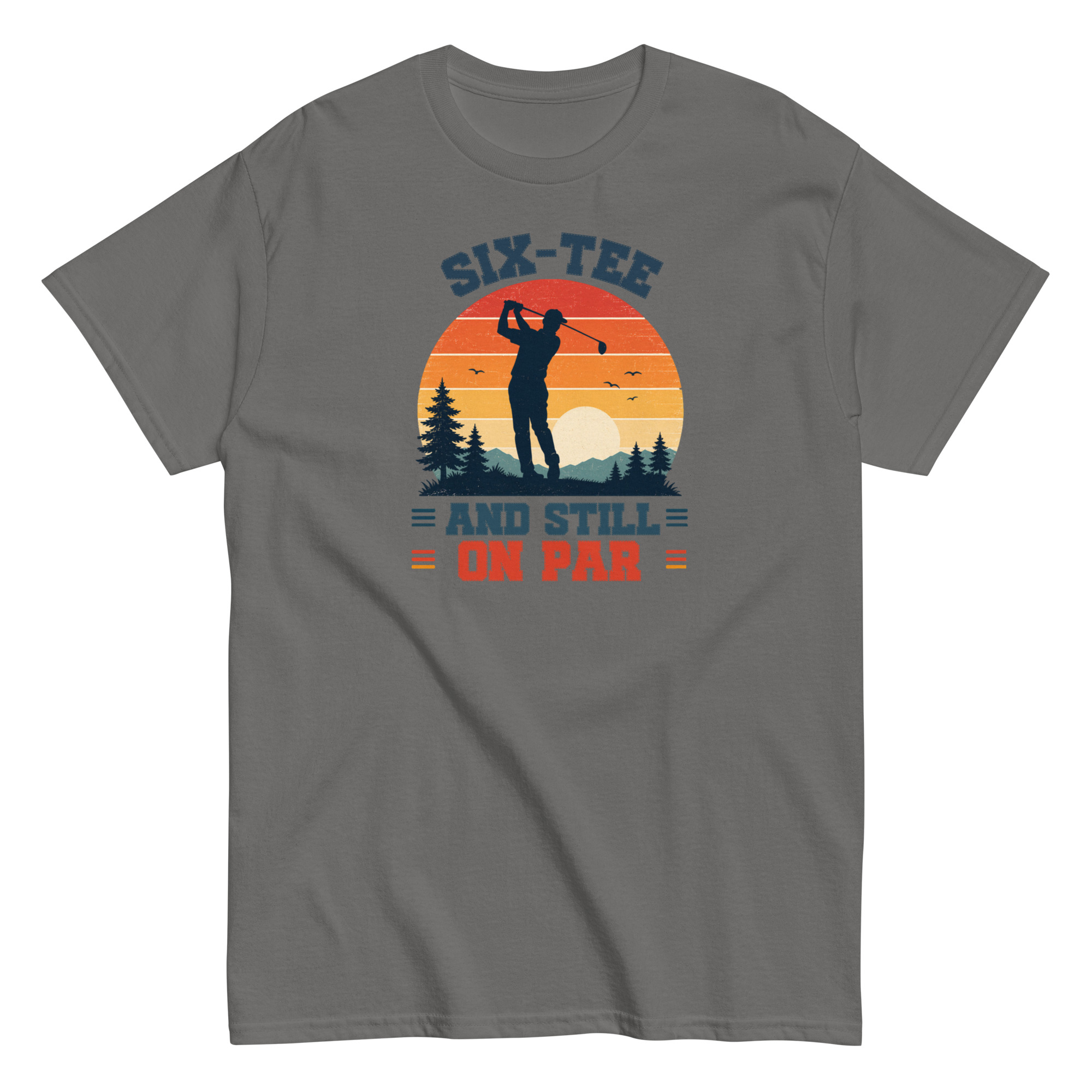Golf 60th Birthday Gift T-shirt 60 And Still On Par