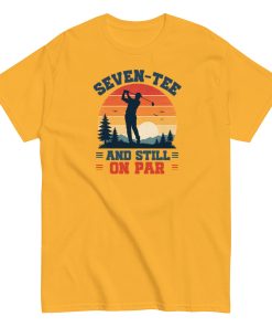 Golf 70th Birthday Gift T-shirt 70 And Still On Par