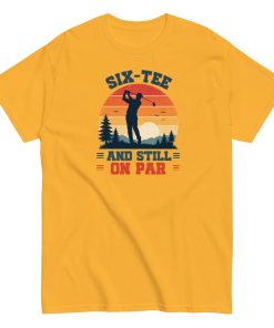 Golf 60th Birthday Gift T-shirt 60 And Still On Par