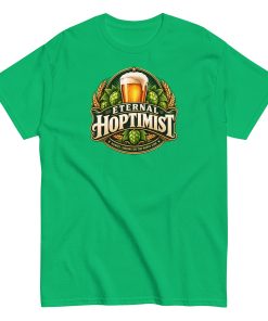 Beer T-Shirt Funny Eternal Hoptimist Tshirts
