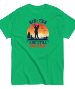 Golf 60th Birthday Gift T-shirt 60 And Still On Par