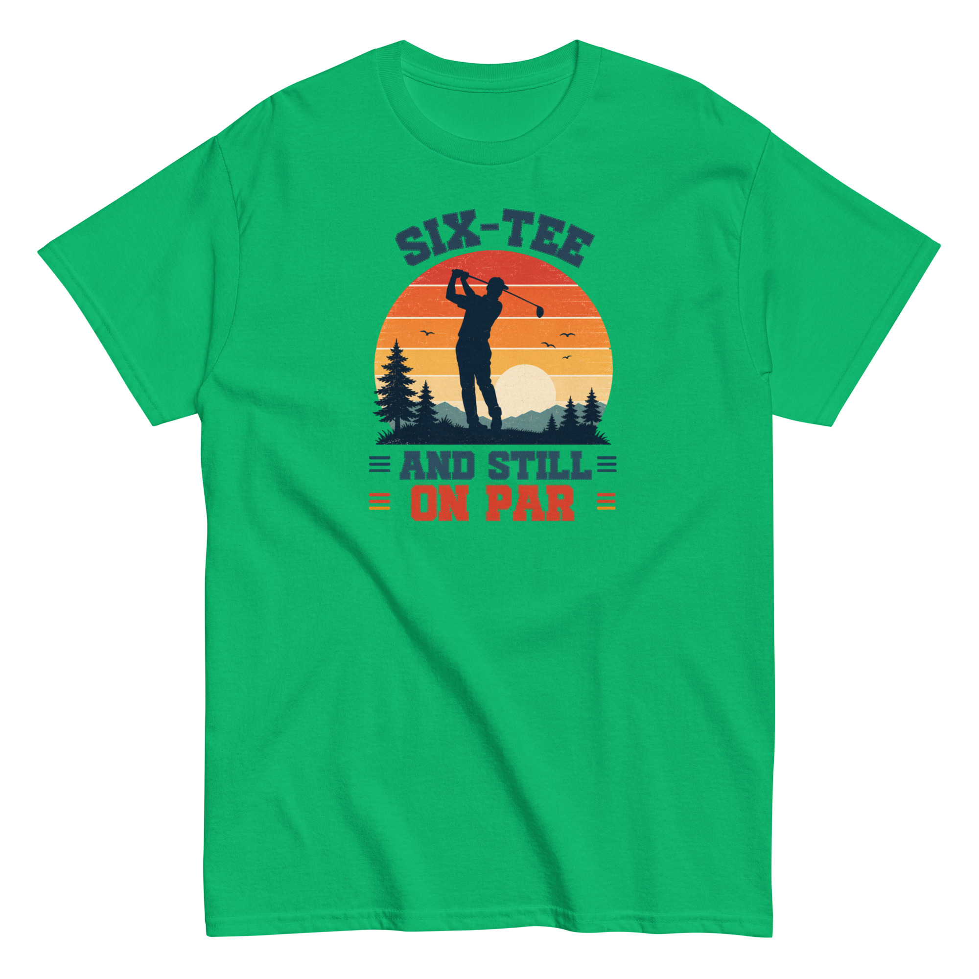 Golf 60th Birthday Gift T-shirt 60 And Still On Par