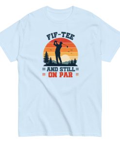 Golf 50th Birthday Gift T-shirt 50 And Still On Par