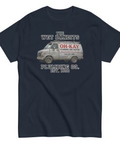 Home Alone Christmas T-shirt The Wet Bandits Plumbing Co