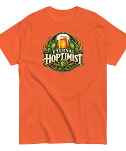 Beer T-Shirt Funny Eternal Hoptimist Tshirts