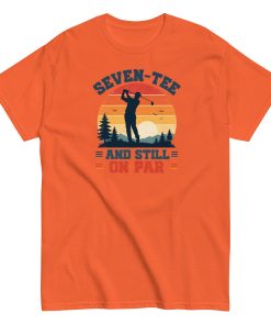 Golf 70th Birthday Gift T-shirt 70 And Still On Par