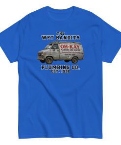 Home Alone Christmas T-shirt The Wet Bandits Plumbing Co