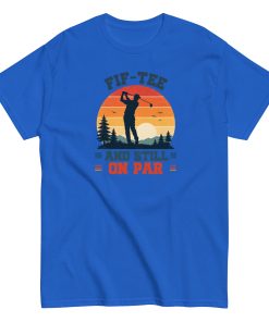 Golf 50th Birthday Gift T-shirt 50 And Still On Par