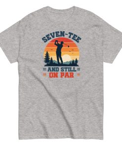 Golf 70th Birthday Gift T-shirt 70 And Still On Par