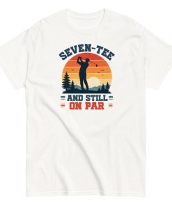 Golf 70th Birthday Gift T-shirt 70 And Still On Par