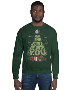 May The Force Be With You Christmas Jumper Space Wars