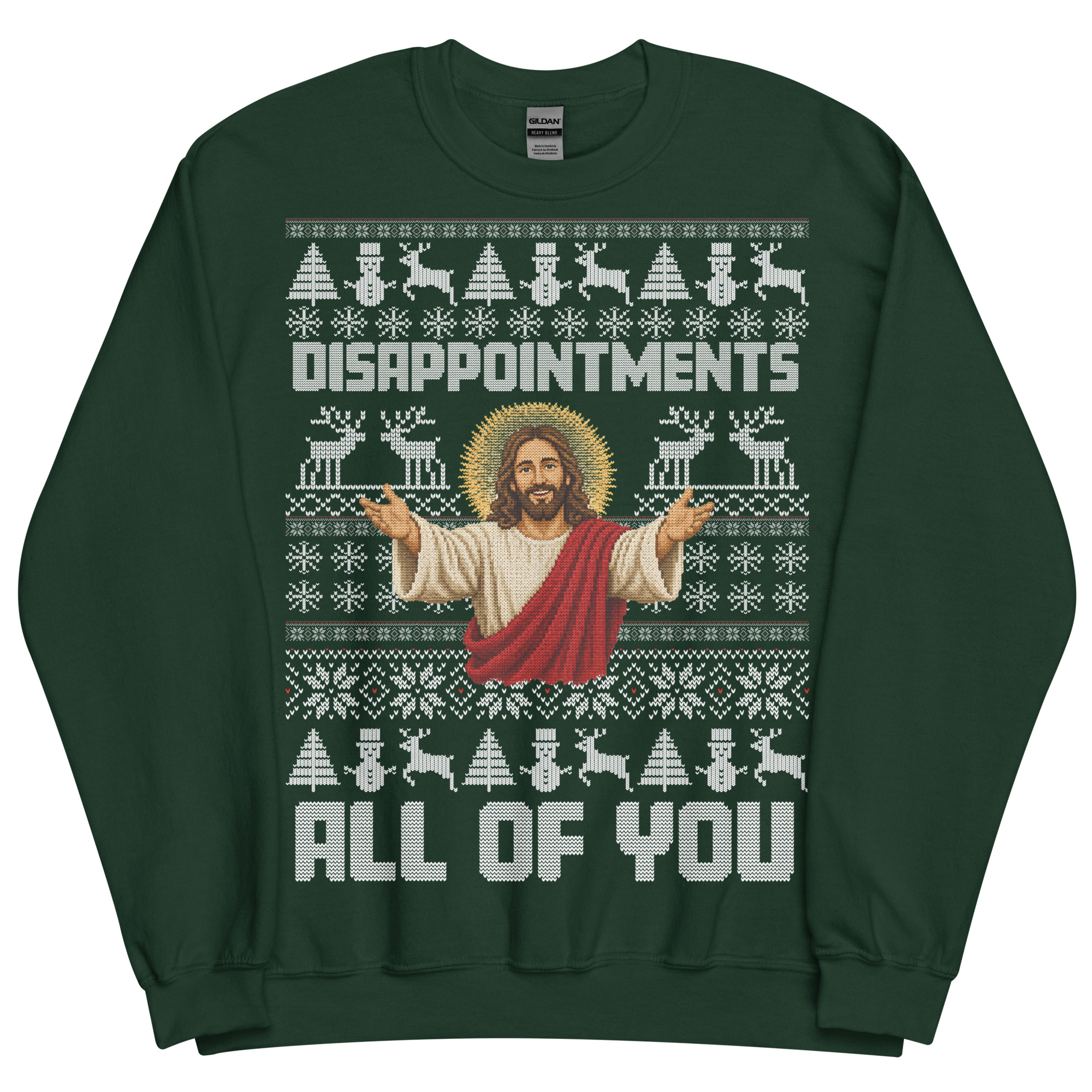 Jesus Christmas Jumper Disappointments All Of You