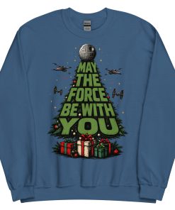 May The Force Be With You Christmas Jumper Space Wars