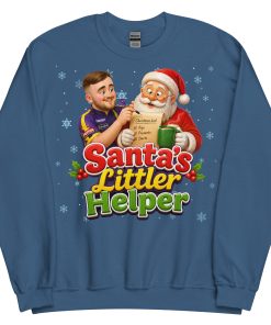 Darts Funny Christmas Jumper Santa’s Littler Helper