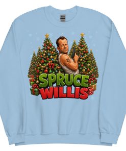 Spruce Willis Funny Die Hard Christmas Jumpers