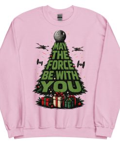 May The Force Be With You Christmas Jumper Space Wars