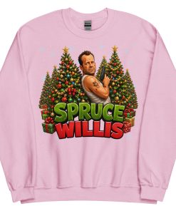 Spruce Willis Funny Die Hard Christmas Jumpers