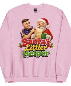 Darts Funny Christmas Jumper Santa’s Littler Helper