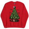 May The Force Be With You Christmas Jumper Space Wars