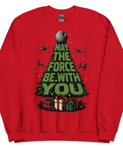 May The Force Be With You Christmas Jumper Space Wars