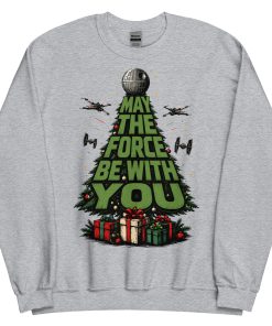 May The Force Be With You Christmas Jumper Space Wars