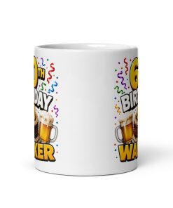 60th Birthday Wanker Mug Rude 60th Birthday Gift Mugs