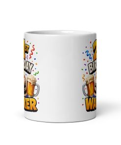21st Birthday Wanker Mug Rude 21st Birthday Gift Mugs